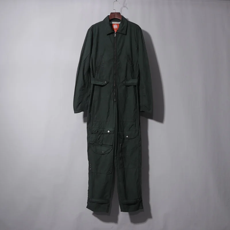 

Men's Loose Fit Long Sve Overalls Vintage Workwear een One-Piece Suit Casual Comfortable Breathable Summer Outfit