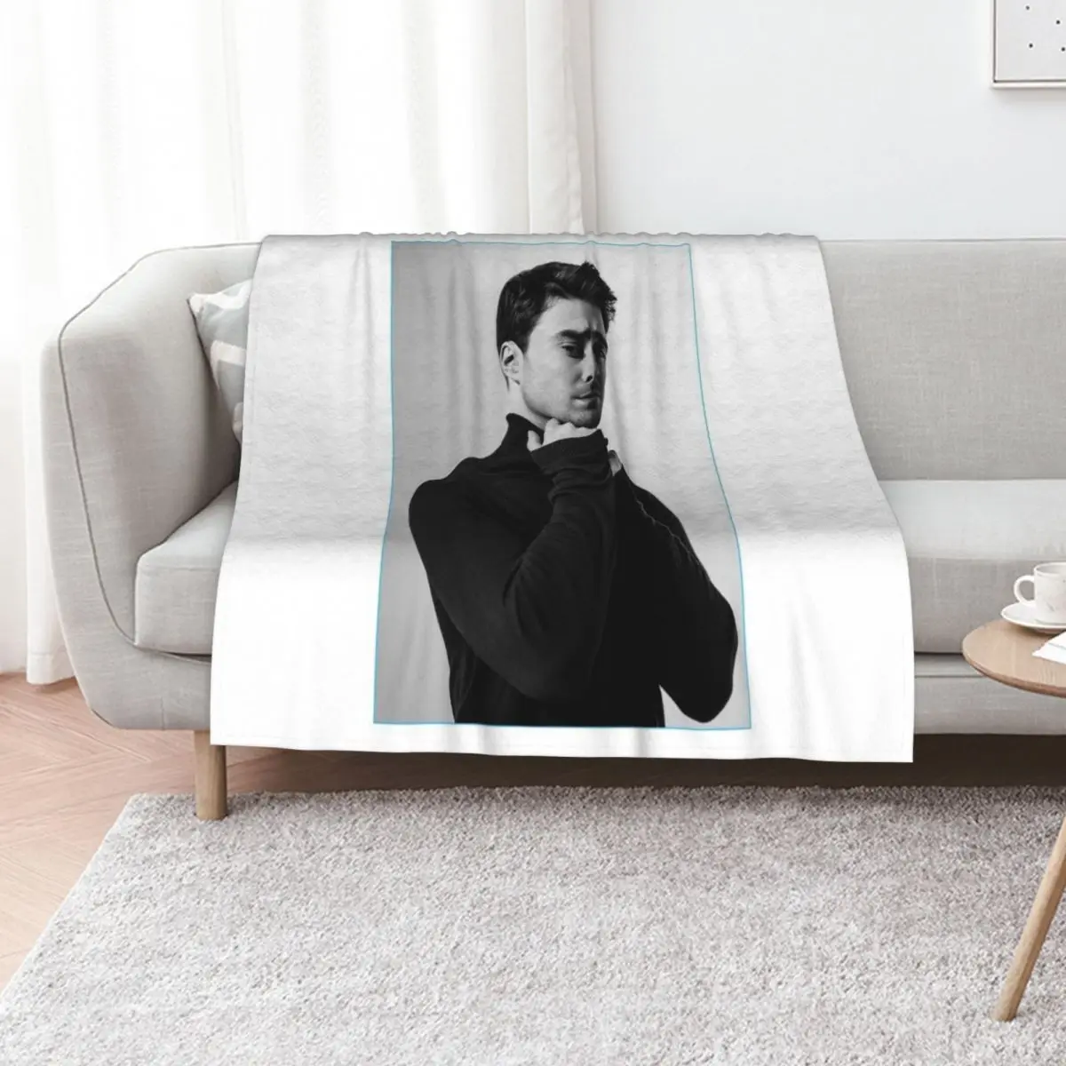 Young Daniel Radcliffe Throw Blanket Retros Warm Winter beds halloween Soft Furry Blankets