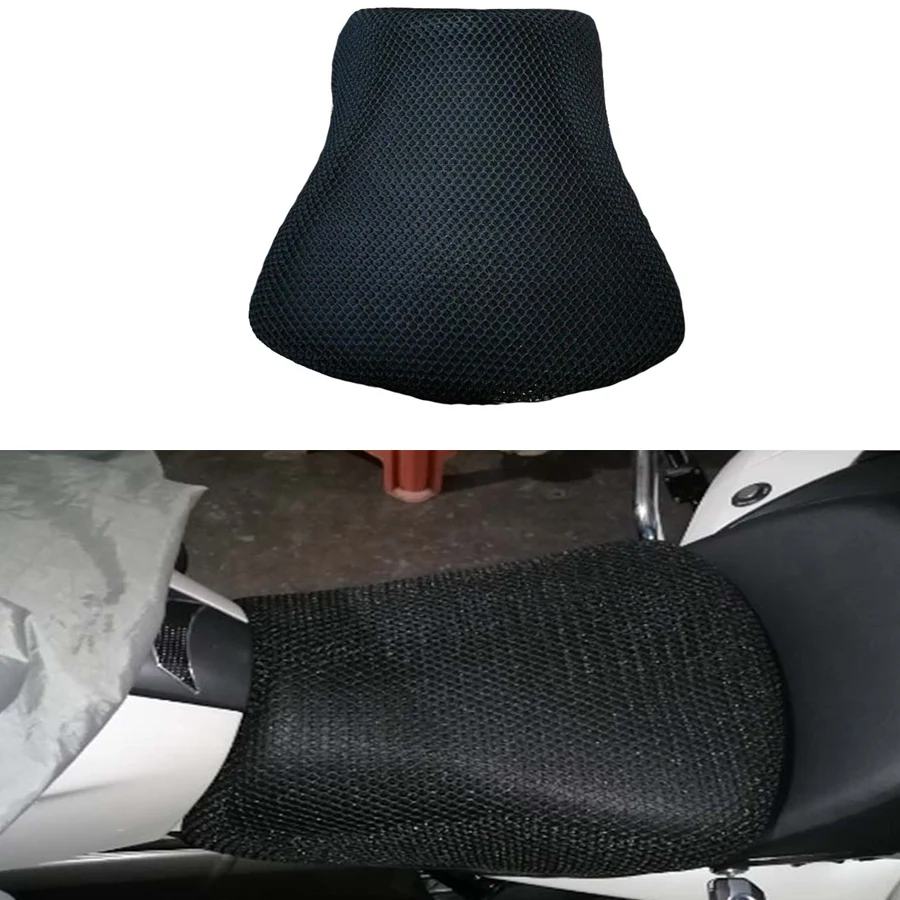 For BMW K1600 GT 3D Sun Protection Motorcycle Breathable Cushion Pad Mesh Net Motorbike Thermal Insulation Front Seat Cover