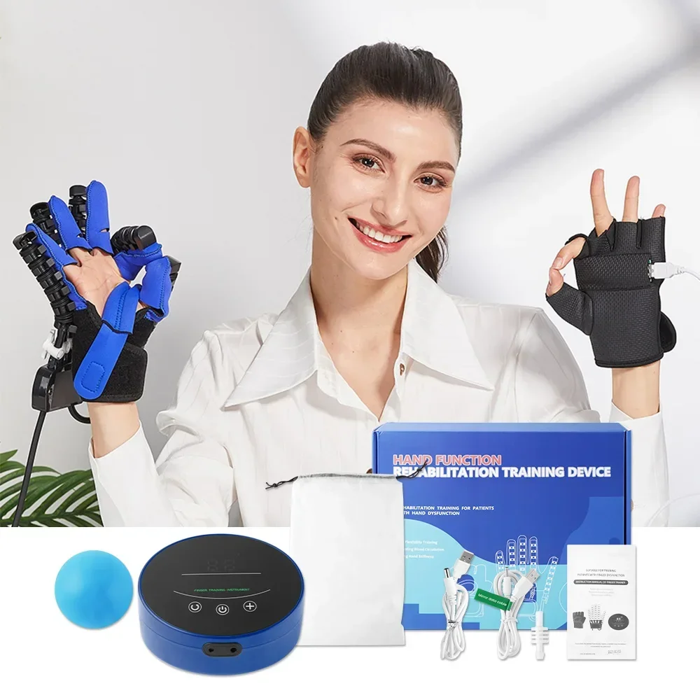 

Hand Rehabilitation Robot Gloves Finger Rehabilitation Glove Hemiplegia Cerebral Infarction Training Equipment Physiotherapy