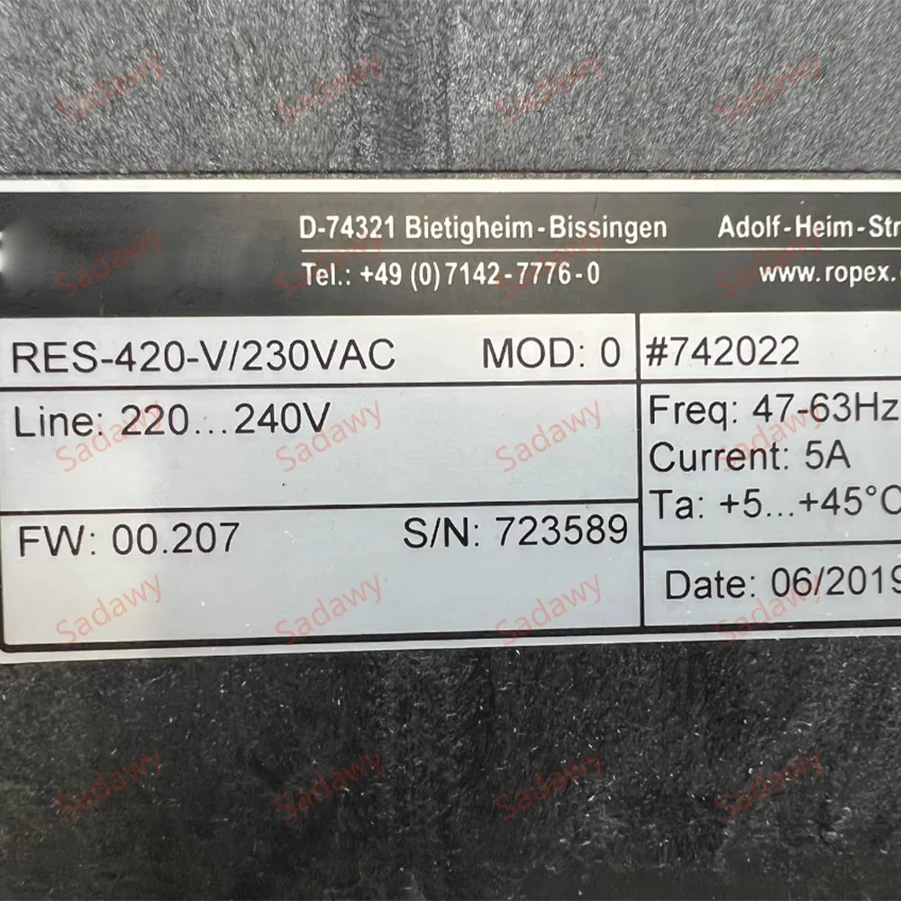Ro-pex nuevo y usado original RES-420-L RES-420-V 230VAC 400VAC controlador de sellado térmico con garantía