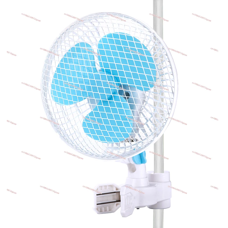 Hydroponic 180 Degree Oscillation Two Speeds Best Clip on Grow Tent Fan