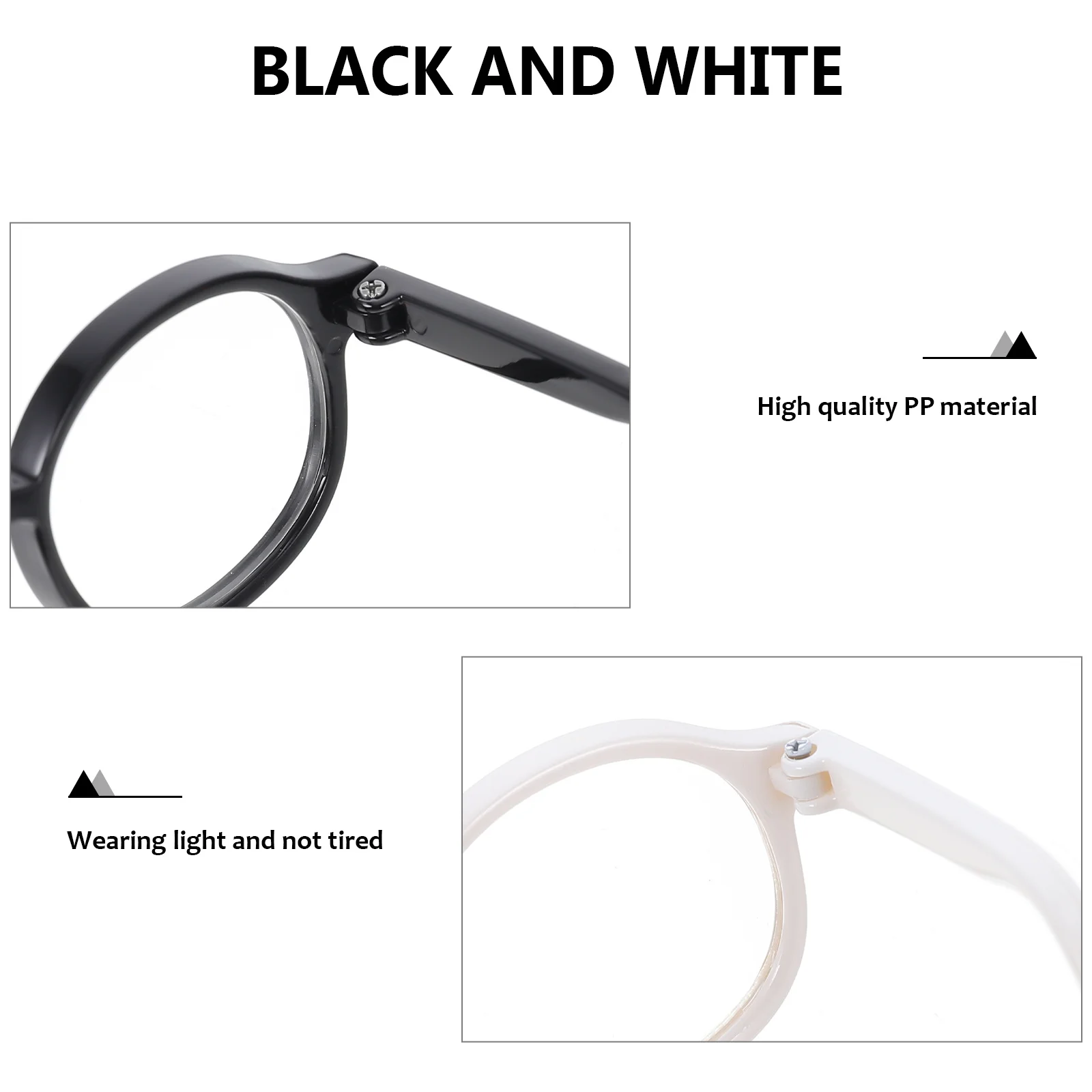 

2Pcs Pet Glasses Durable Puppy Fashion Eyewear Plastic Dog Party Photo Accessories Dog Glasses Puppy Party Eyeglasses