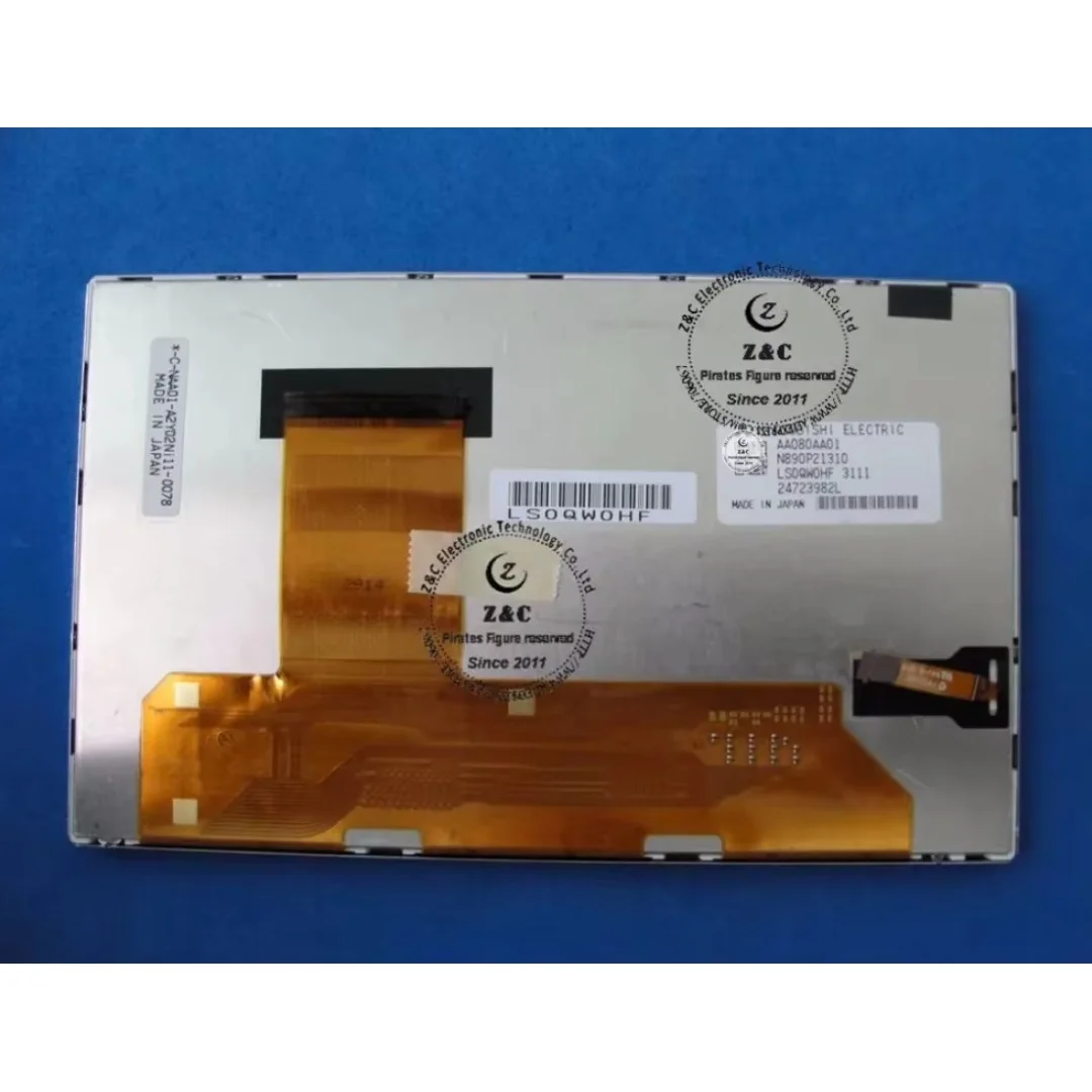 

AA080AA01 LS0QW0HF LSOQWOHF Brand New Original 8 Inch LCD Screen Display Panel for Mitsubishi