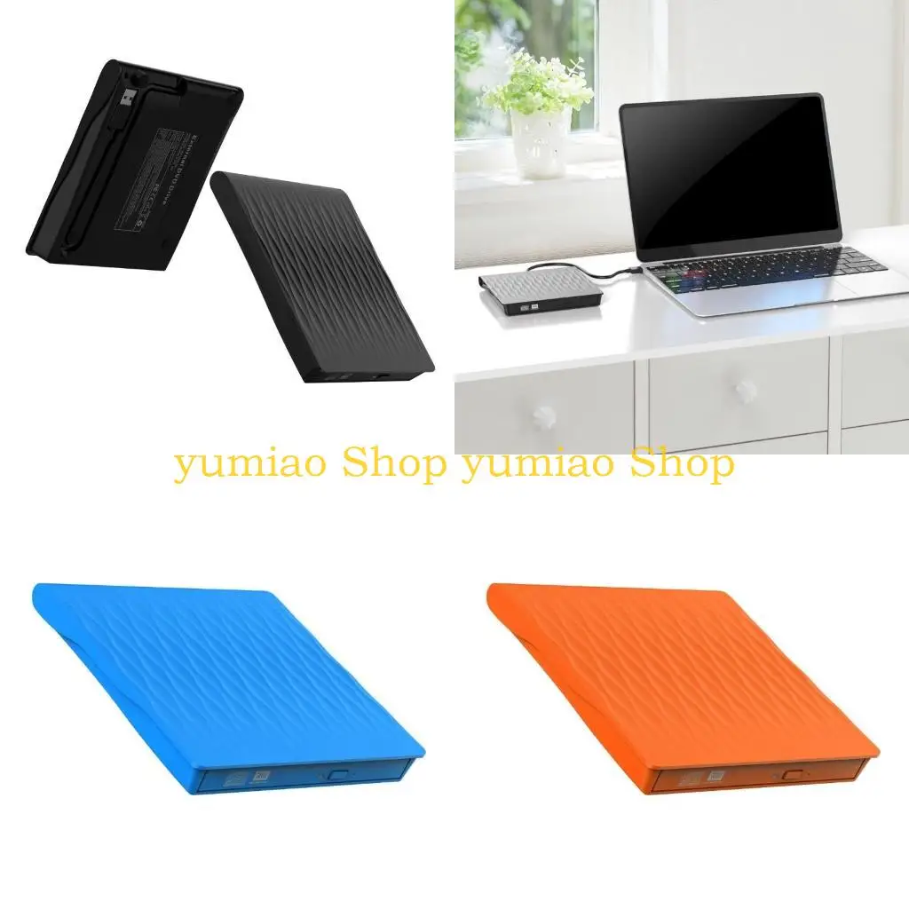 

587B External DVD Drive USB Portable DVD Drive Player for Laptop DVD ROM for Burn