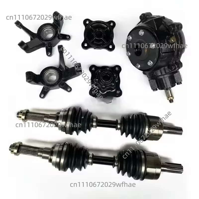 go cart karting axle drive by shaft gearbox  ATV quad buggy rear axle gear housing case