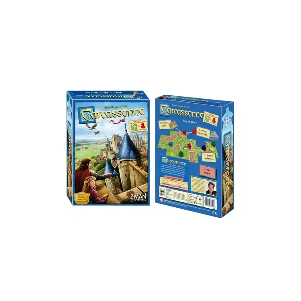 

Настольная игра Carcassonne Winter Edition для 2-5 игроков для семьи/вечеринки/подарка, лучший подарок, забавная игра с заменами плитки