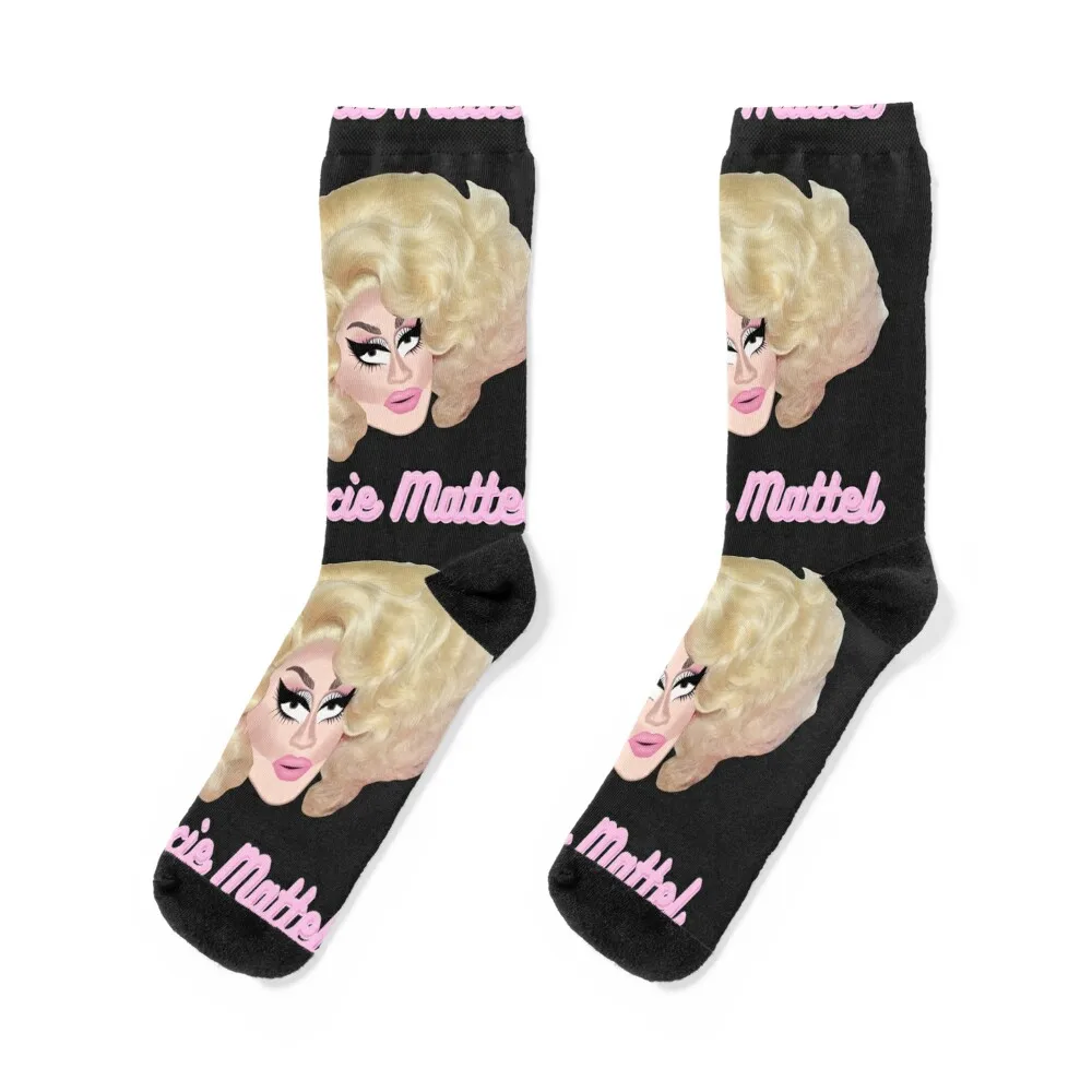 Blonde Trixie Mattel Socks basketball cotton Boy Child Socks Women's