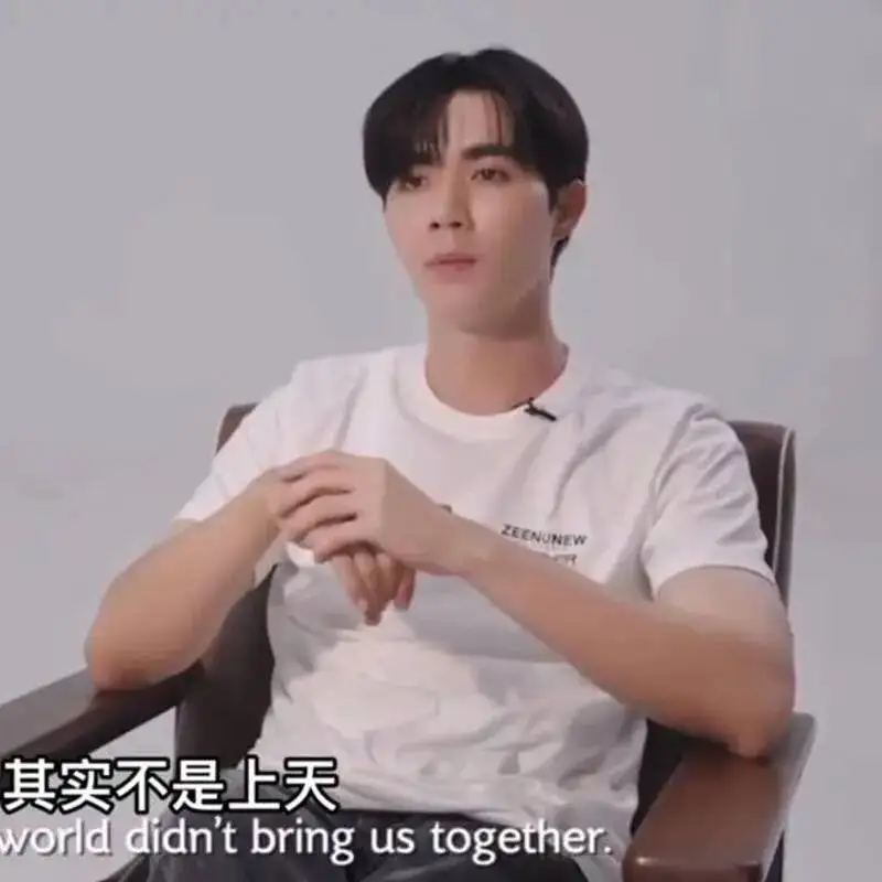 T-pop الدراما التايلاندية كتي فطيرة CutiePieSeries ZeePruk NuNew ZeeNunew ZeeNew زي طالب فضفاض غير رسمي قصير الأكمام تي شيرت هدية #6