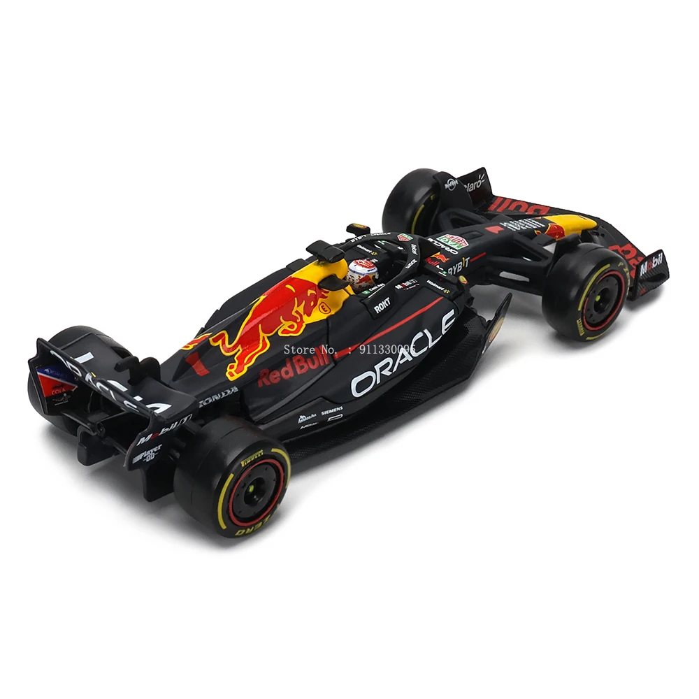 Bburago 1:43 F1 2023 Champion 1# Verstappen Red Bull Racing RB19 #11 Perez Alloy Car Die Cast Car Model Toy Collection Gift