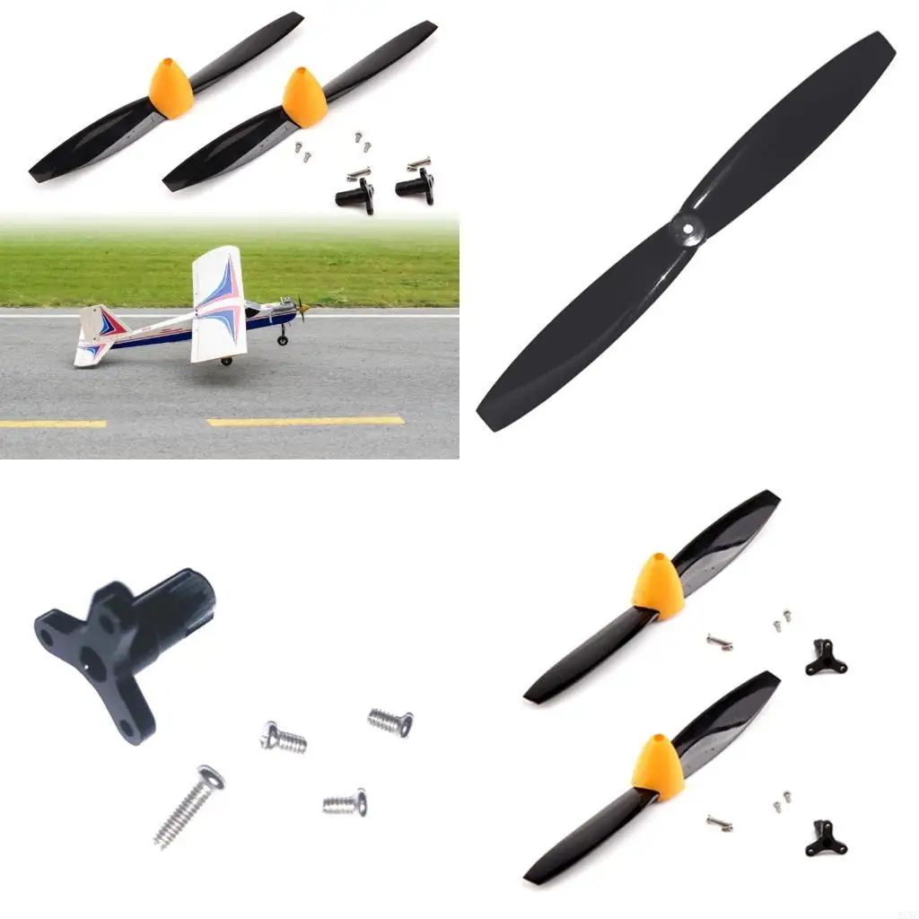 

A5YC Remote Plane Propellers For J3 Model High Efficiency Design Plastic Glider Propeller For Optimal Outdoor Flying