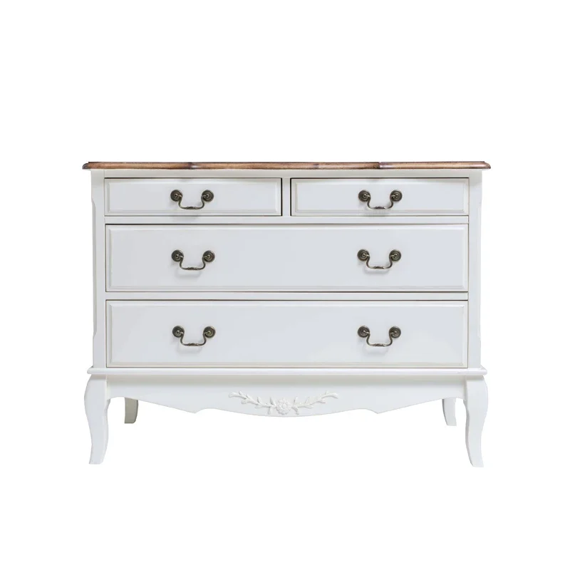 

Идиллический и ретро-шкаф с четырьмя ящиками, сервант