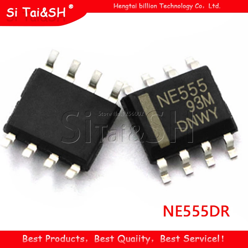 20pcs/lot NE555DR NE555 SOP8 SMD Timer time base circuit IC SOP-8