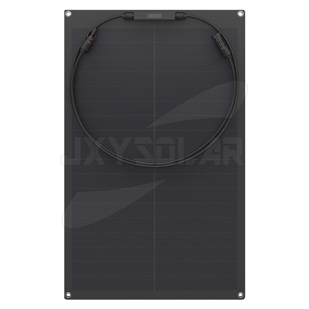 50 Watt 20 Volt HPBC Back Contact Flexible Solar Panel, 26% Efficiency, Custom Shape