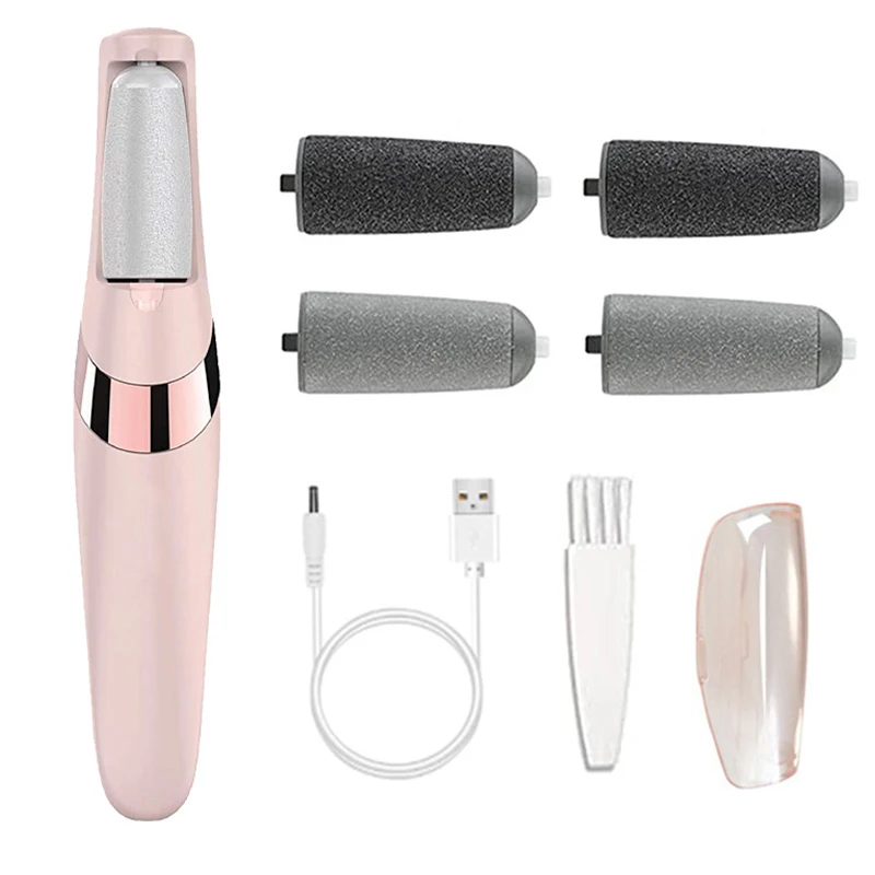 Rechargeable Electric Foot File Callus Remover Pedicure Machine Apparatus for Heels Grinding Device Foot Corns Remove Roller