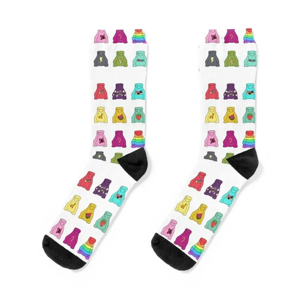 Mabel Pines sweaters Socks basketball Non-slip tennis Men Socks Luxury Brand Women's