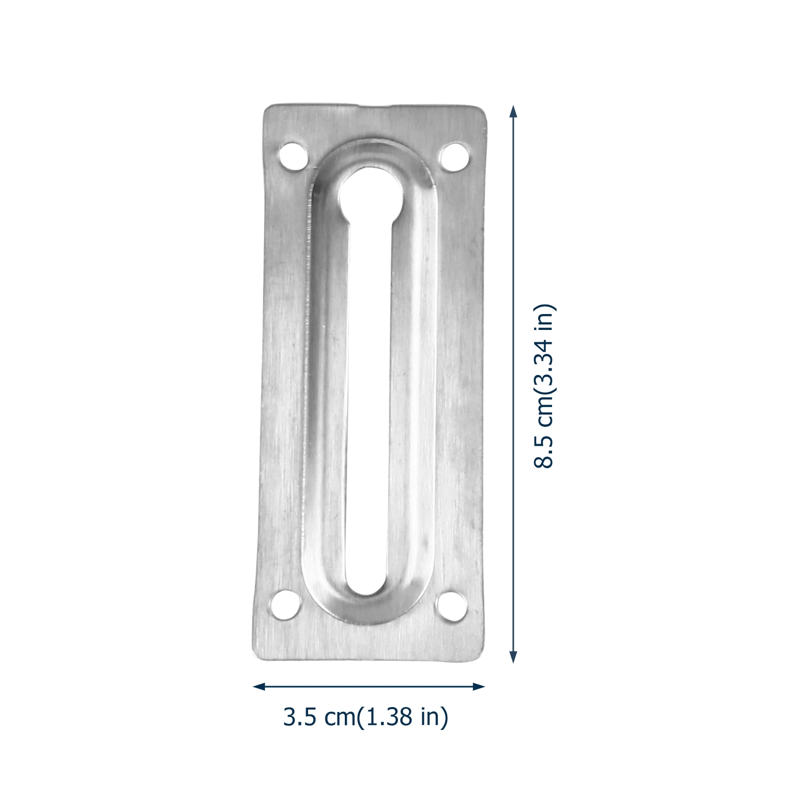 

2 Pcs Stainless Steel Security Chain Heavy Duty Door Latch Childproof Baby Proof Inner Door Locks Garage Hardware