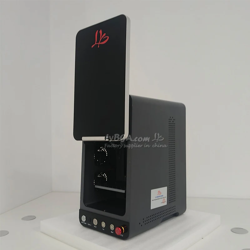Air Cooling Crystal UV Laser Engraving Marking Machine Specific Glass UV Purple Light 5W Enclosed Type 70x70MM/110x110MM Lens