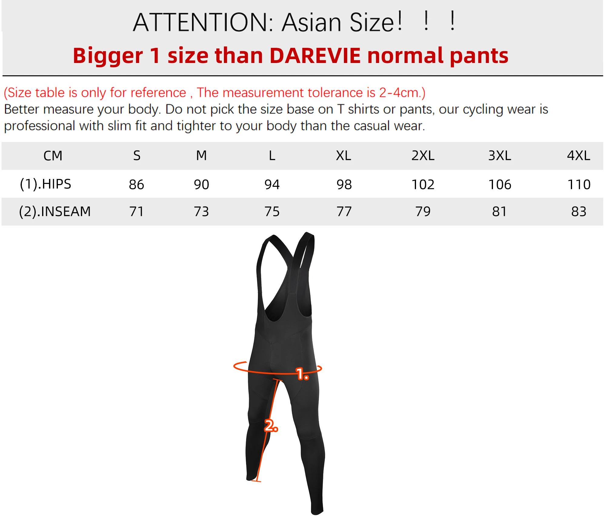 DAREVIE Cycling Pants Man Winter Keep Warm 15CM 120kg/m³ Pad Men's Cycling Pants Wear Resistant Water Repellent Bicycle Pants