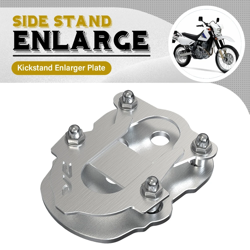 

FOR SUZUKI DR650S/SE 1996-2020 2021 DR650 DR 650S DR650SE Kickstand Extension Plate Motorcycle Side Stand Enlarger Foot Pad Part