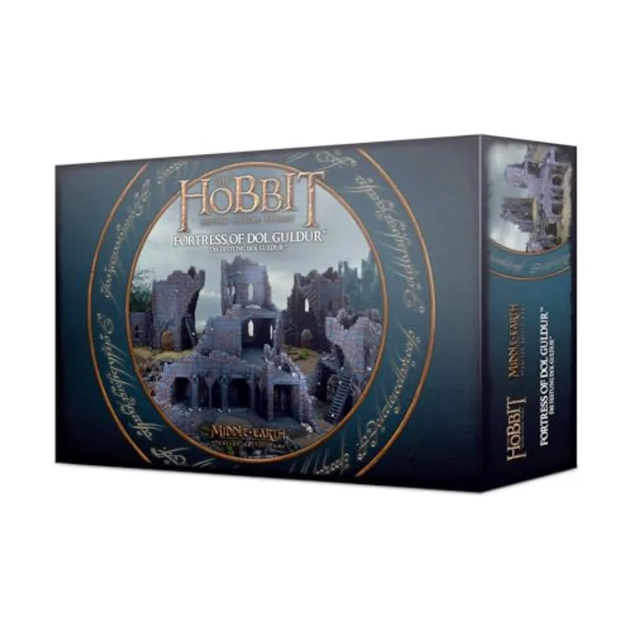 

Fortress of Dol Guldur WARH3058 Detailed Fantasy Miniature Set for Dungeons Dragons Campaigns and Tabletop RolePlaying Games Id