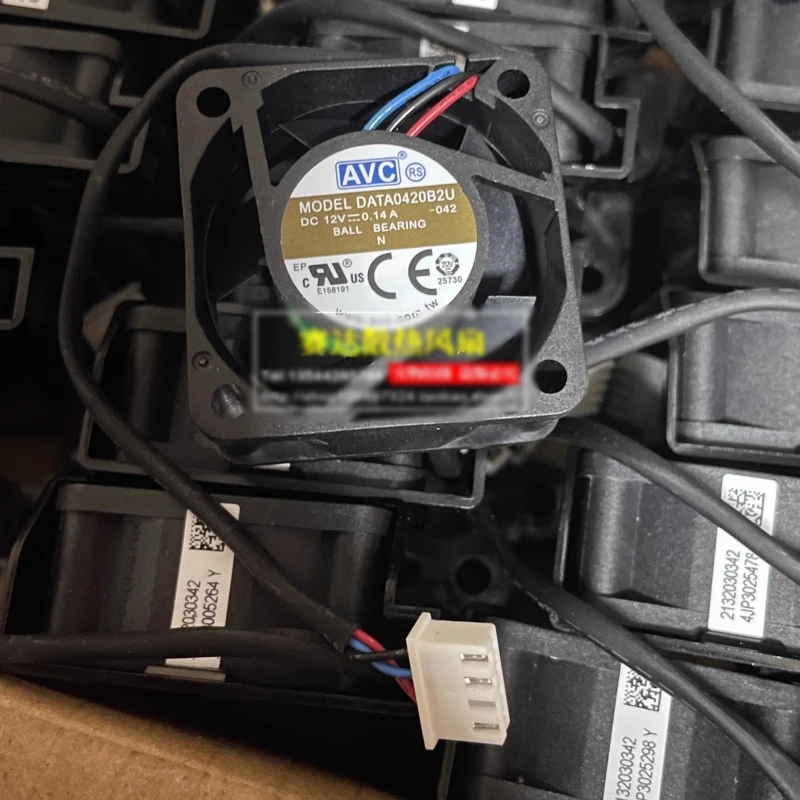 

Бесплатная доставка, новый источник питания DATA0420B2U 4020 12 В 0,14 А с двойным шаровым переключателем и охлаждающий вентилятор