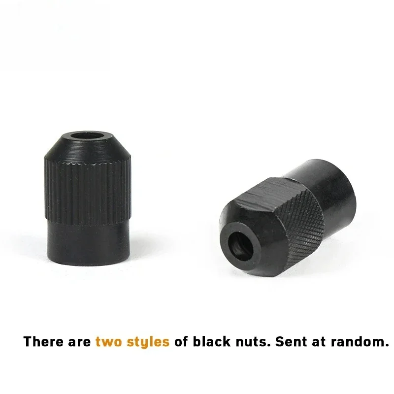 Mandrin à pince en laiton pour Mini perceuse, pour outil rotatif Dremel 0.5-3.2mm en laiton et écrou pour ensemble d'accessoires Dremel 11 pièces/lot