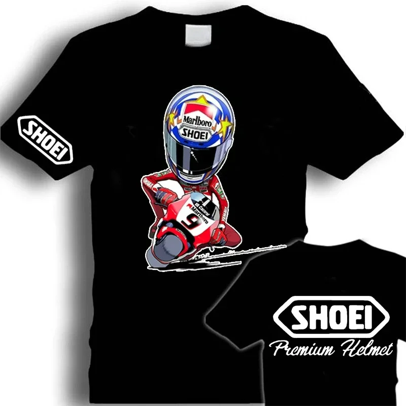 

American High Street Motorcycle Racing Locomotive T-shirt Heavy Men's Training Clothes Summer Couple Large Size Personality