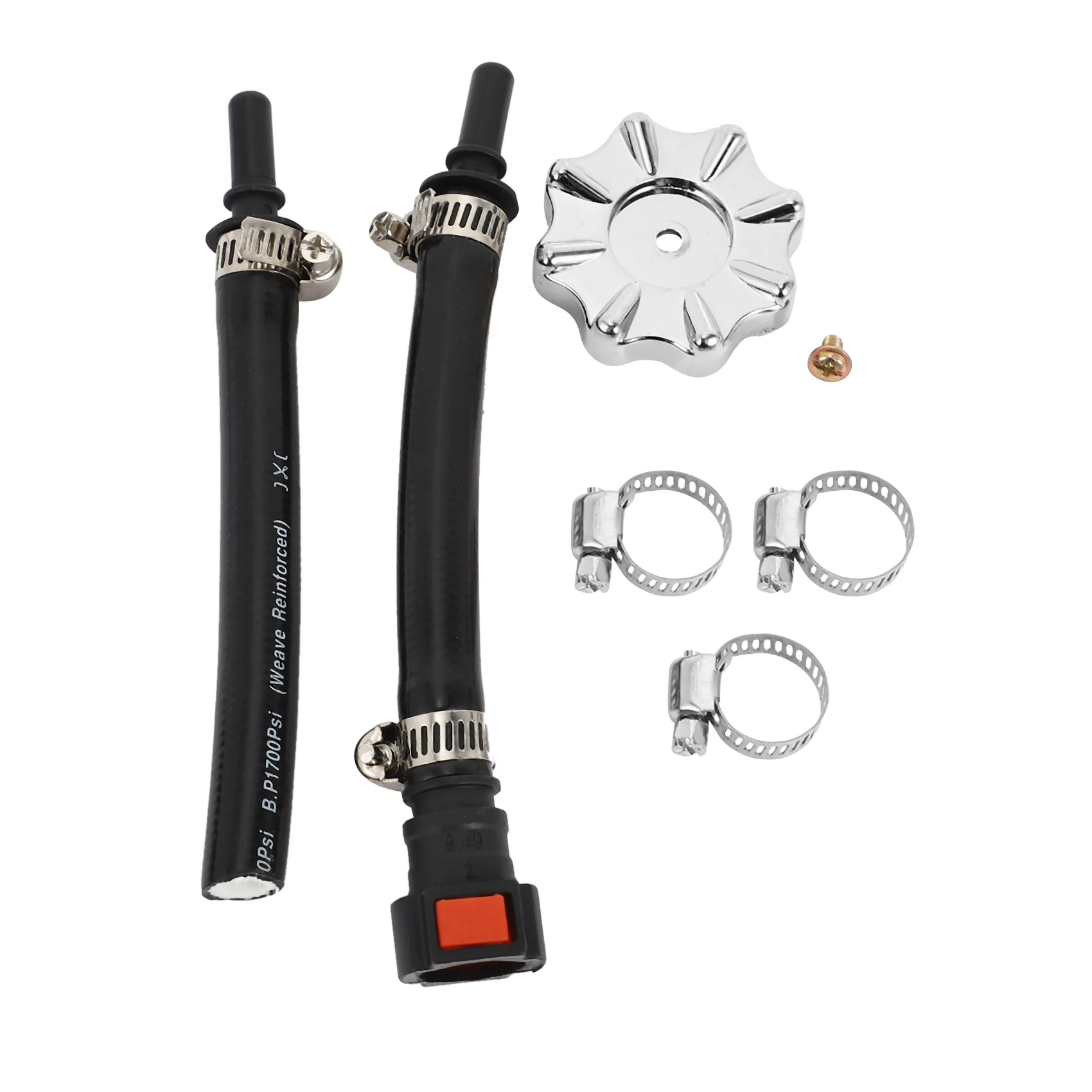 Snel aangesloten brandstofinjectiepomp druktester met klep 0-100PSI