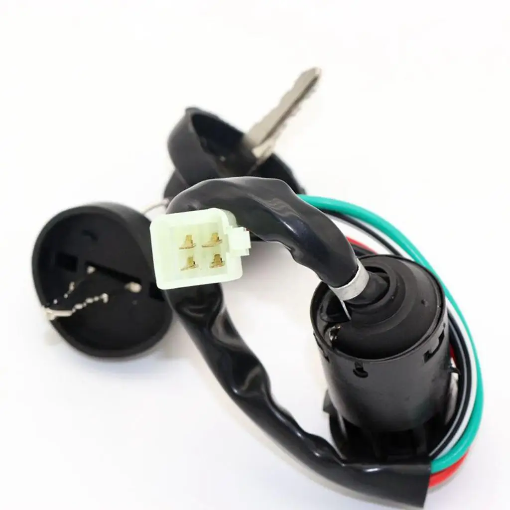 INTERRUPTOR DE ENCENDIDO DE CHAVE Mini ATV POCKET DIRT Chopper Pit BIKE 4 FILOS