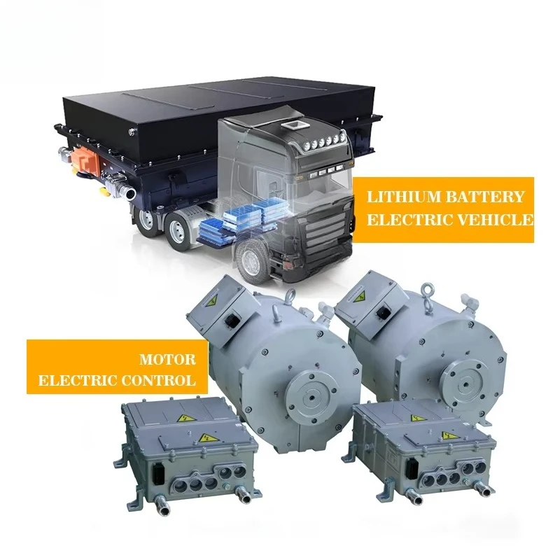 High-Torque 250kW (Peak) Traction Motor for Electric Dump Trucks & Construction Logistics