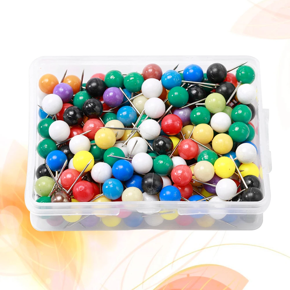 

Colorful Ball Head Pins for Sewing Crafting Fishing Durable Easy to Store and Use Sewing Pins for Clothes Head