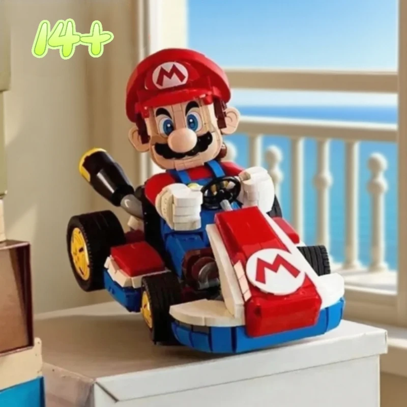 

Новинка 2023 года, стандартный картинг 72037, классическая игровая модель гоночного автомобиля, строительные блоки, городская машина в сборе, кирпичи, игрушки для детей, подарки для взрослых