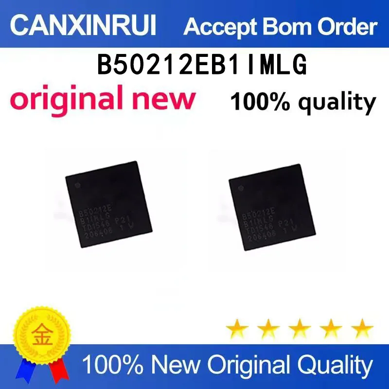 (5-100 pieces)Brand new original B50212EB1IMLG B50212E QFN transceiver chip IC in stock
