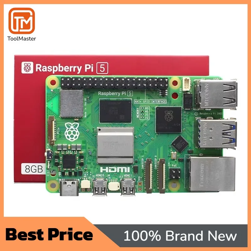 【Hot Sale】OEM Raspberry Pi 5B Development Board With 8GB Memory For Python Programming And AI Experiment Kit 16GB