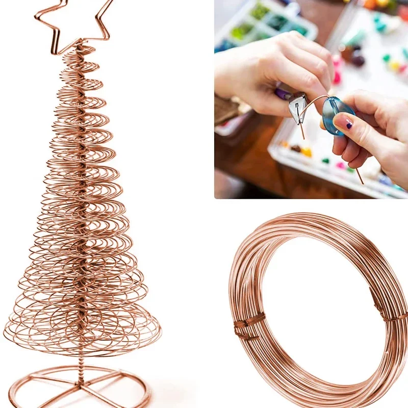 1-5M ทองแดงลวดทองแดงบริสุทธิ์ลวด T2 ขดลวดทองแดง Conductive ทองแดงลวด, Bare Line Dia 0.3/0.4/ 0.5/ 0.6/1 /1.2 /1.8 ~ 2 มม.