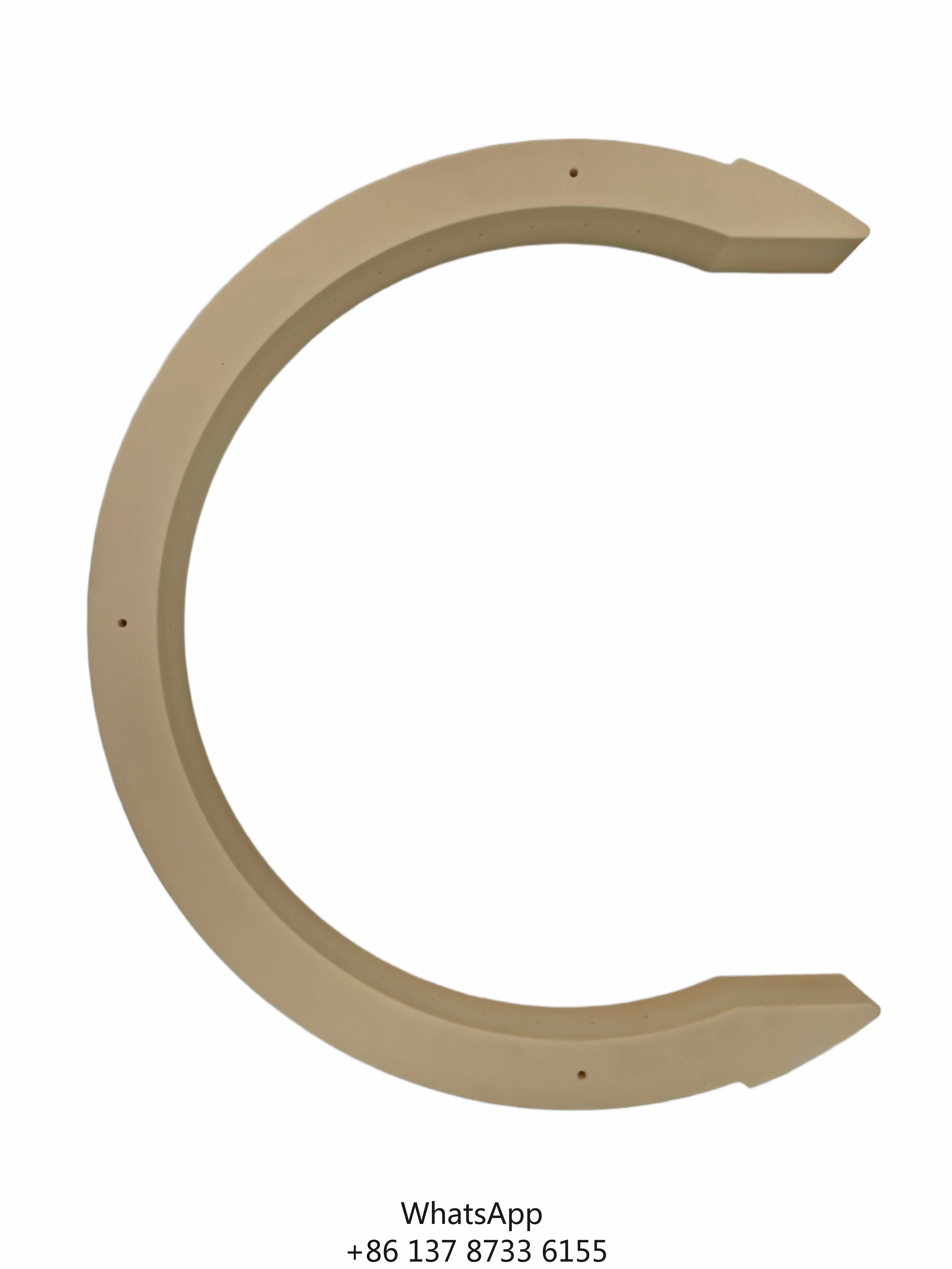 Customized Semiconductor Ceramic Wafer Transfer Arm Anti-static ESD Safe Ceramic Effector