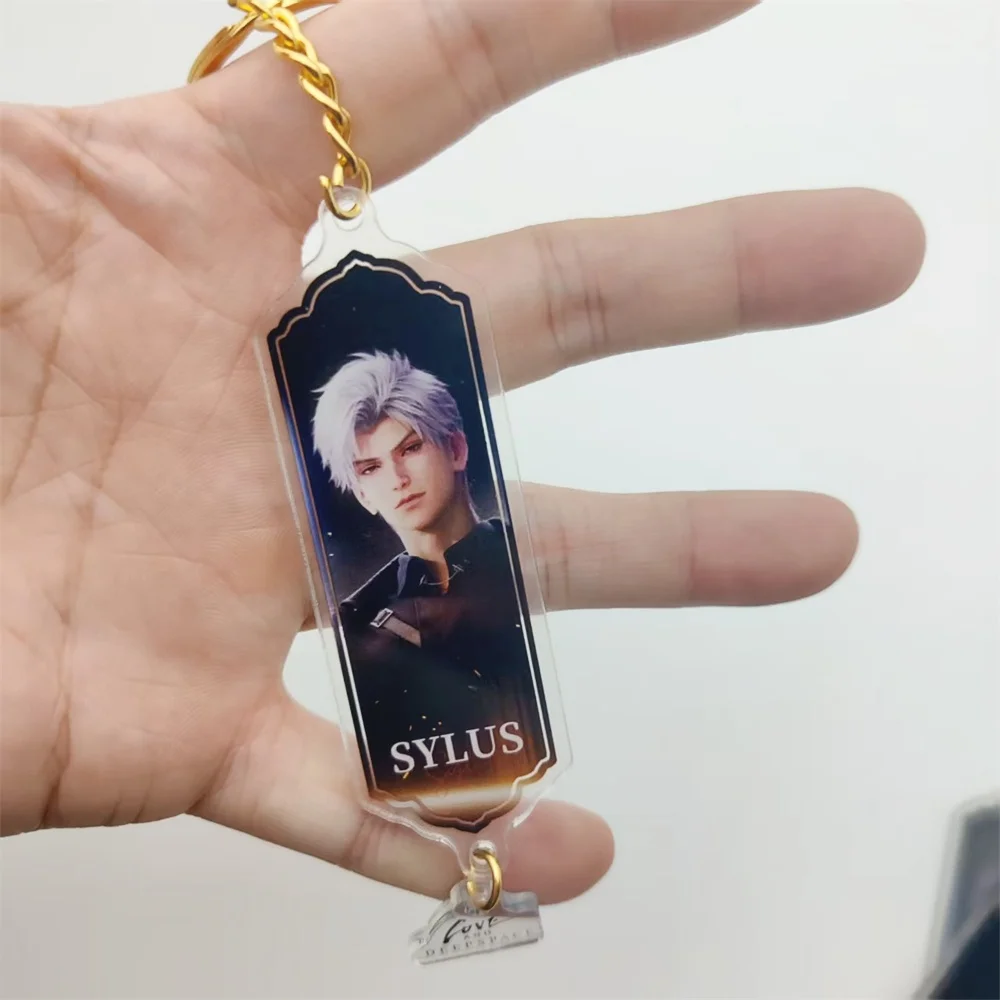 Game Love and Deepspace Acrylic Stand Keychain Xavier Zayne Rafayel Sylus Badge Brooch Figure Display Anime Goods Collection