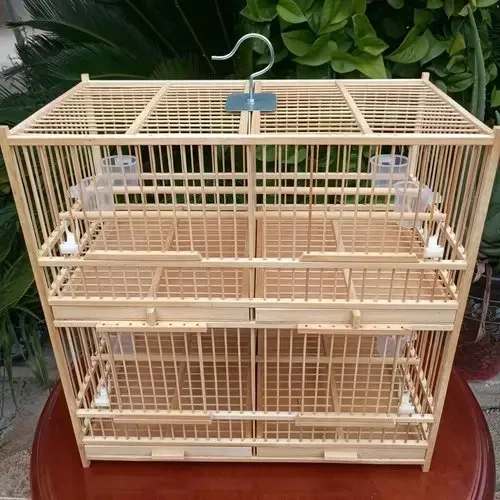 Portable Quail Bird Cages Parrot Stand Large Pigeon Budgie Bird Cages Feeder Canari Ninho Para Passaros Pet Products