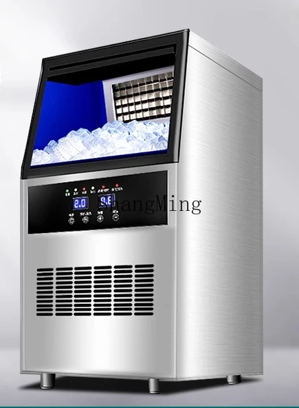 ZYY commercial large milk tea shop ice cube making machine automatic vertical large output