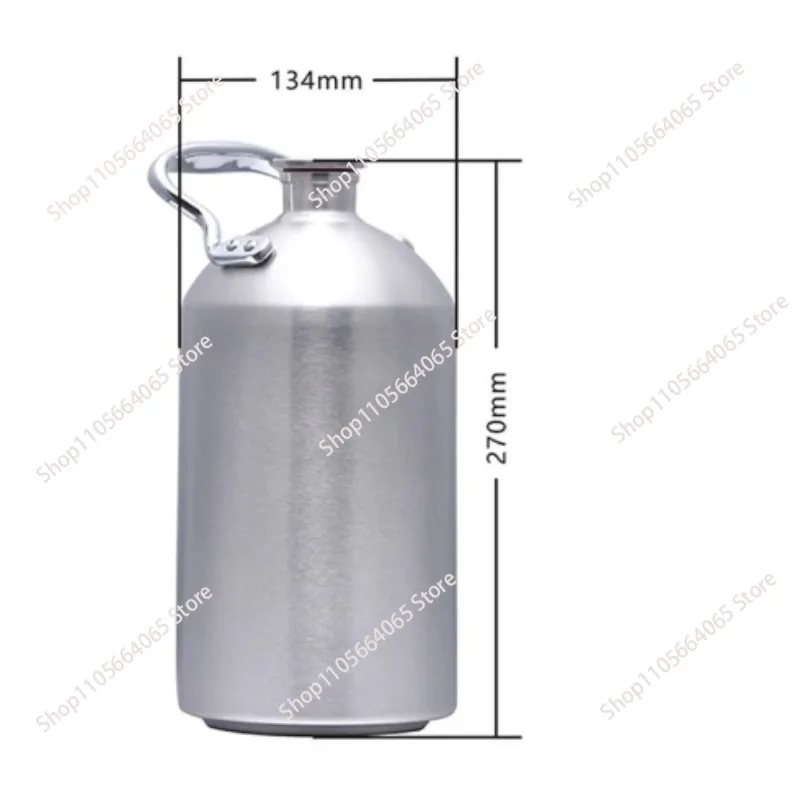 for 304 Stainless Steel Beer Barrels Home Brew Two Shot Wine Barrels Craft Wine Jugs Distribution Transit Barrels Outdoor