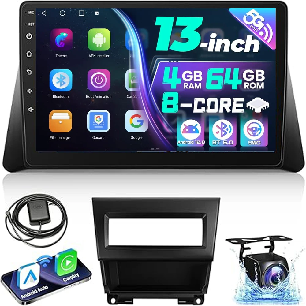 

10Inch Car Stereo Radio Car-play GPS Navigation Compatible for Accord 8th 2008-2013 Android 13