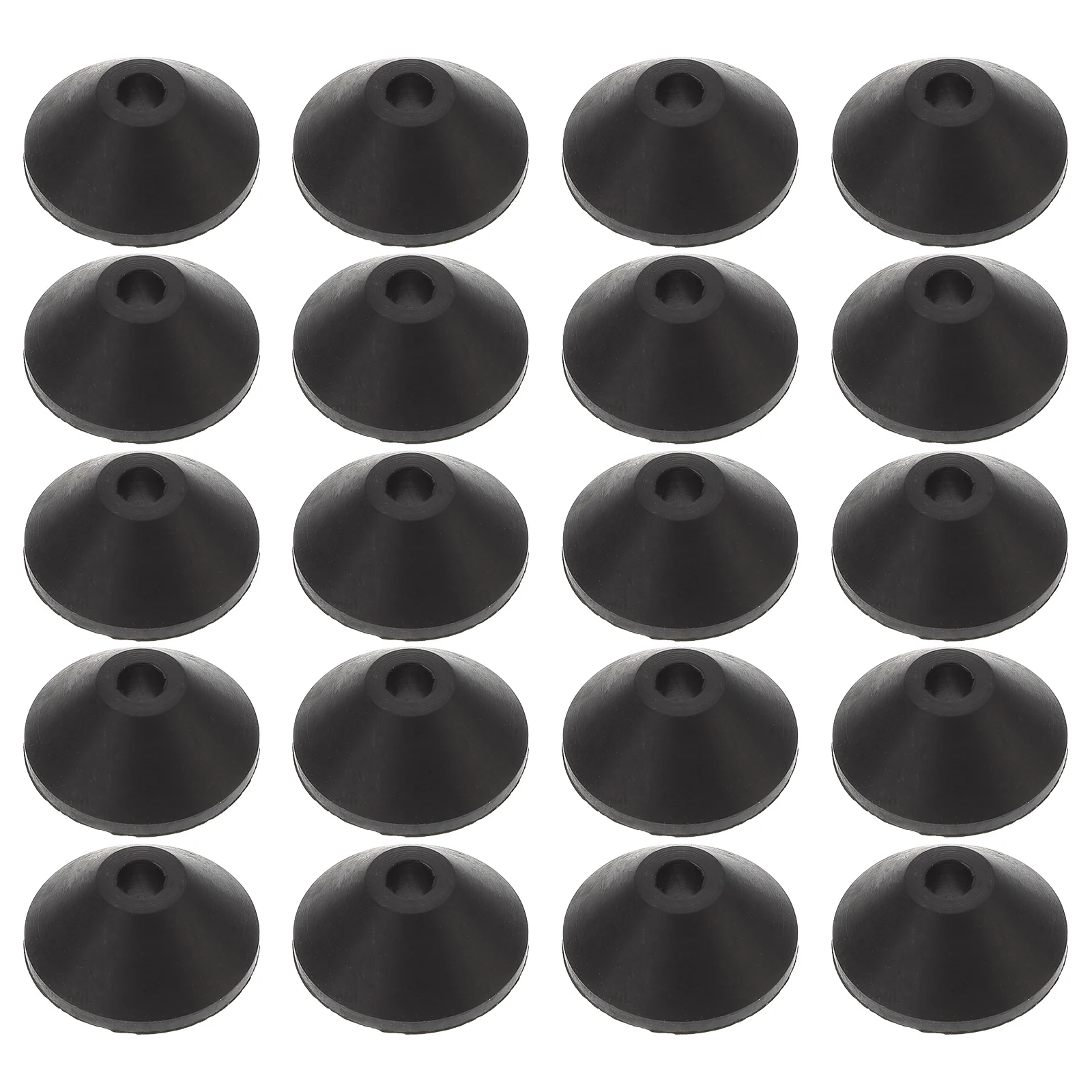 

20 Pcs Sealing Ring Rubber Washer Cone Shape Toilet Tank Bolt Leak Proof Conical Washers Bathroom Facilities Sealing Gasket Pad