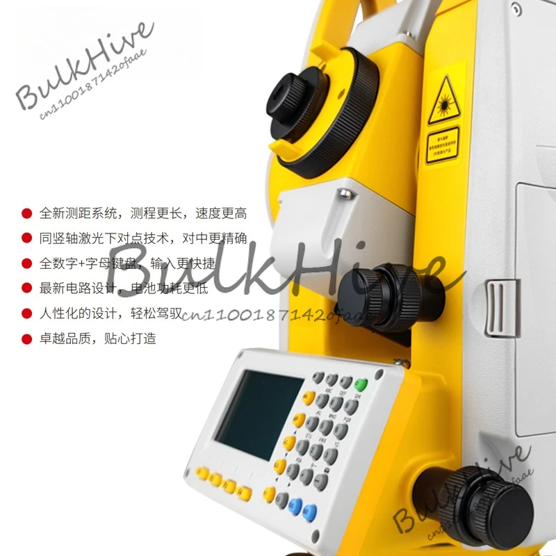 يمكن للمحطة الإجمالية NTS-362R10U مع أدوات مسح الشاشة الملونة أن تتغير دقة عالية متعددة اللغات #4