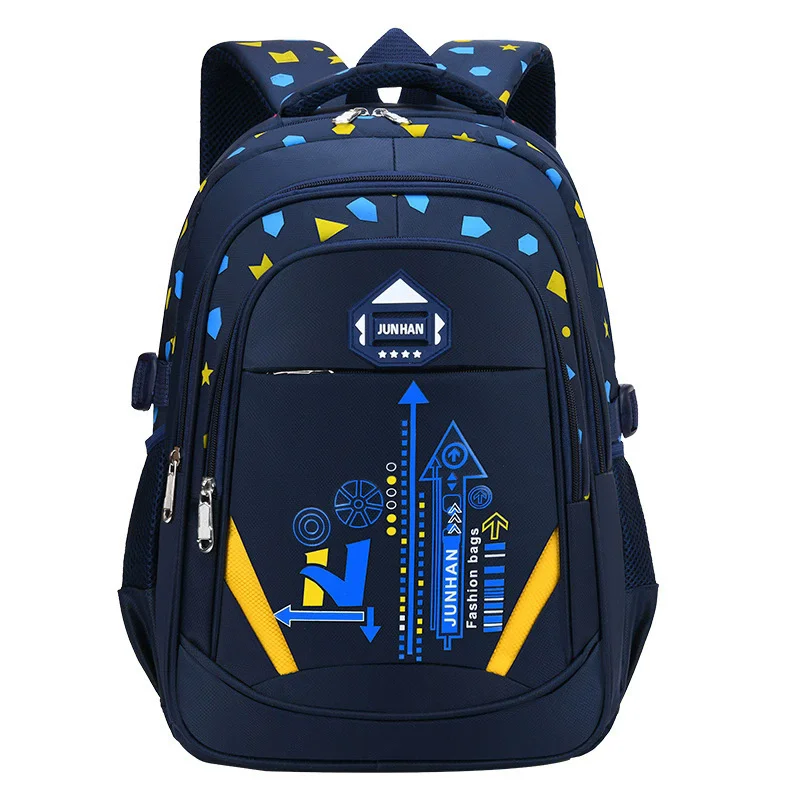 Children's backpack elementary school boys' backpack lightweight spine protection backpack reducing burden women's backpack