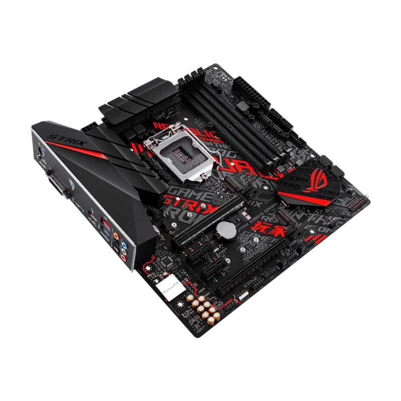 اللوحة الأم ASUS Republic of Gamers Strix B360-G Gaming LGA1151 Micro-ATX