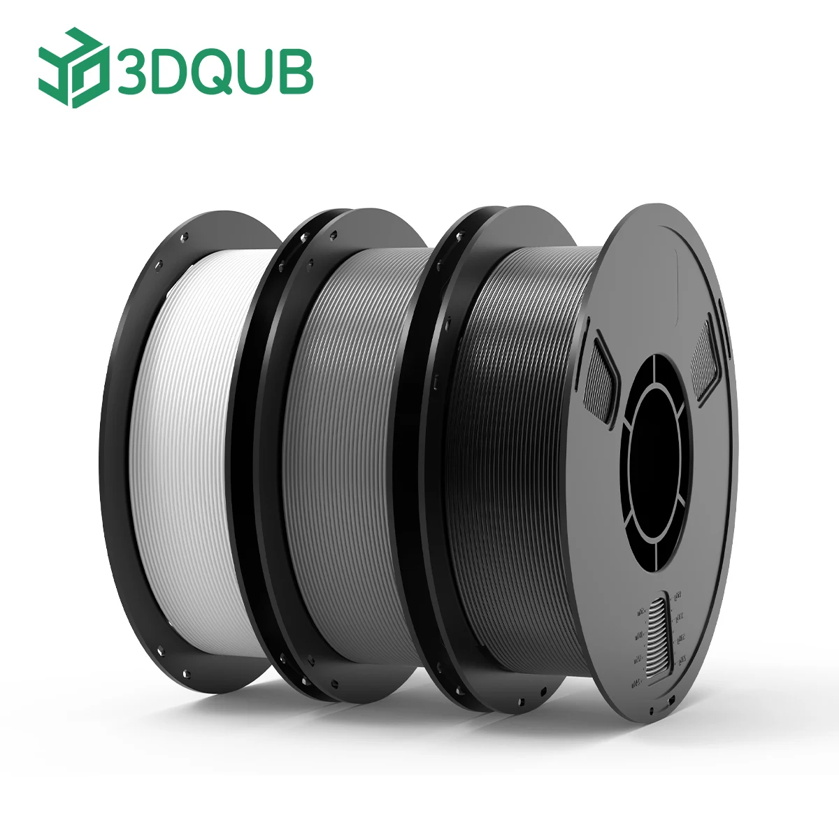 

Нить для 3D-принтера 3DQUB PETG, 1 кг, 1,75 мм — не спутывается в вакуумной упаковке, черный, белый, серый, высокая прочность