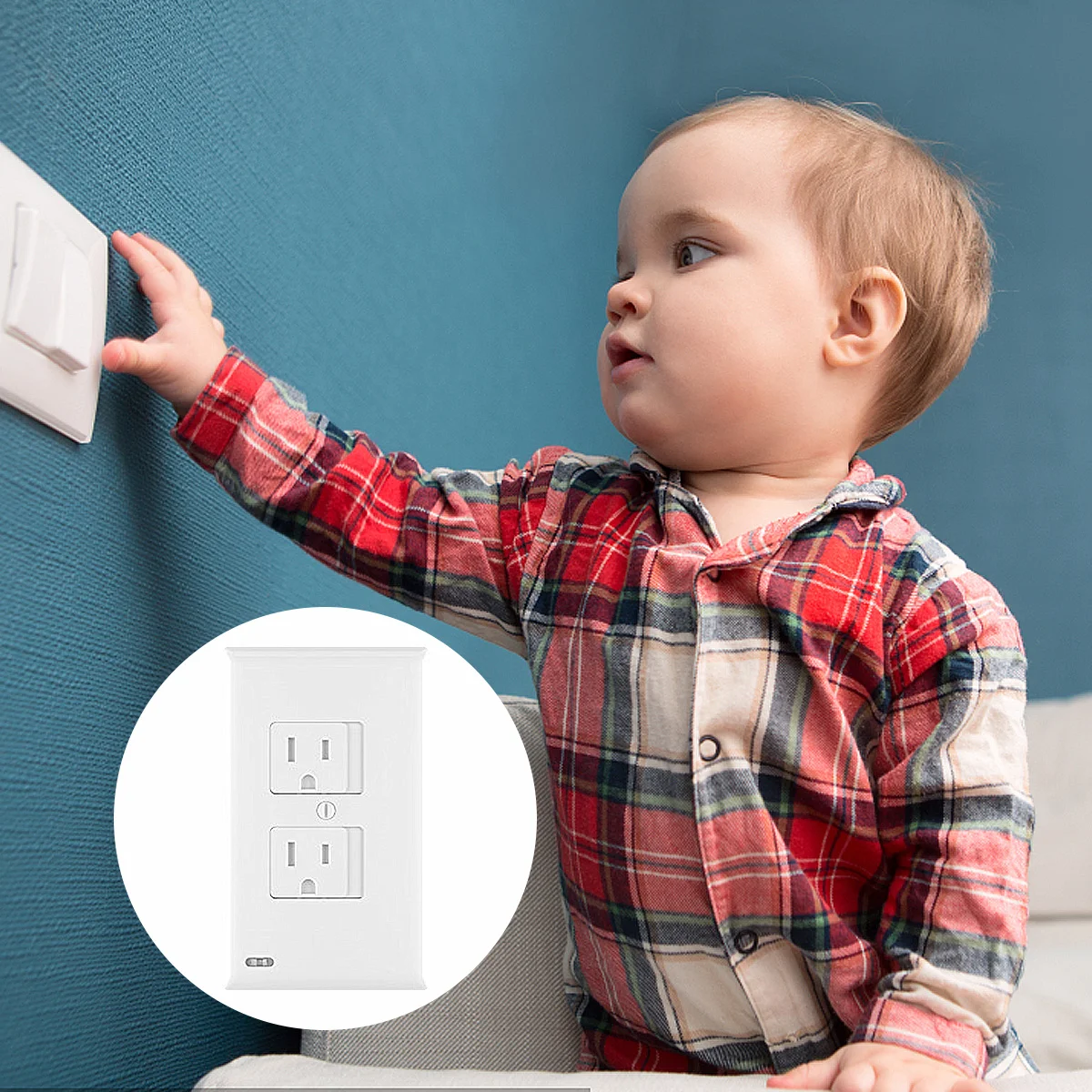 

3 шт. детские защитные розетки, защита от детей, настенные розетки, простая установка, безвкусный дизайн, защита детей от поражения электрическим током