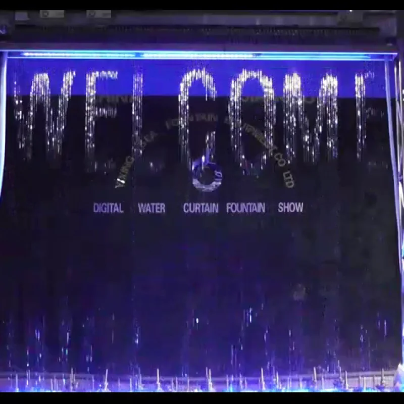 custom.Full Set Stainless Steel Indoor Home Decorative Digital Curtain