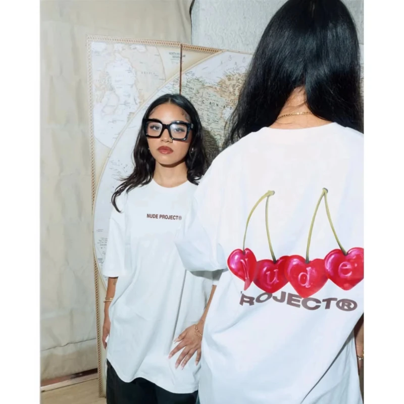 

Fashion T-shirt Women's Short Sleeves Summer Oversized Y2k Casual Cotton T Shirt Man Woman Unisex T shirt Street Fashion Top Tee